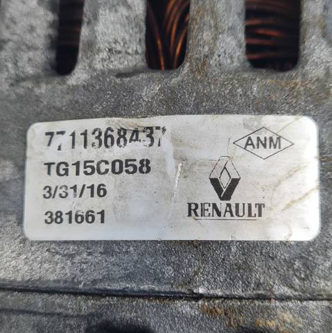 RENAULT 7711368437 Генератор в наличии Днепр