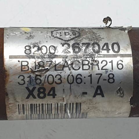 8200267040 RENAULT Полуось (привод) передняя левая купить в Кривой Рог