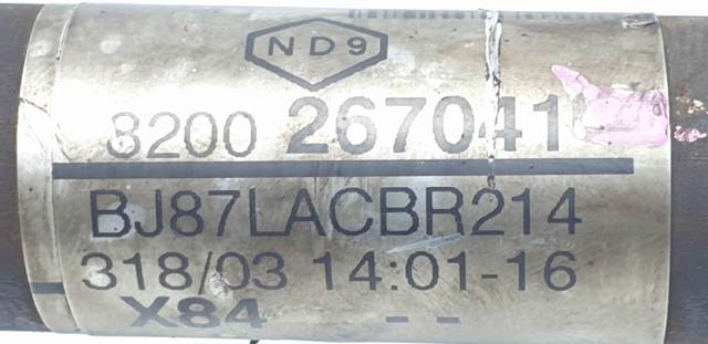 8200267041 Правая полуось купить Полтава