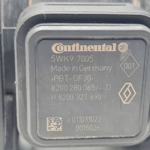 8200280065D RENAULT Датчик потока (расхода) воздуха, расходомер M.A.F. - (Mass Airflow) купить в Винница