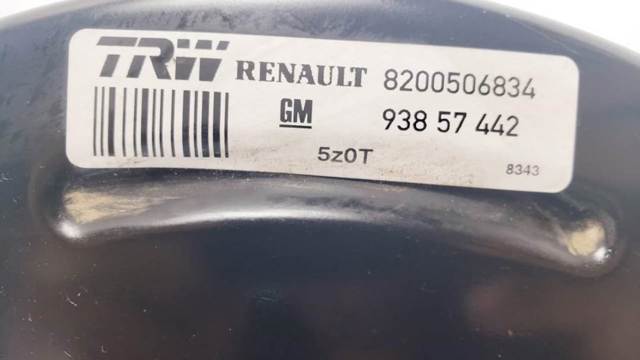 RENAULT 8200506834 Усилитель тормозов в наличии Одесса