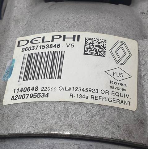 RENAULT 8200795534 Компрессор кондиционера в наличии Запорожье