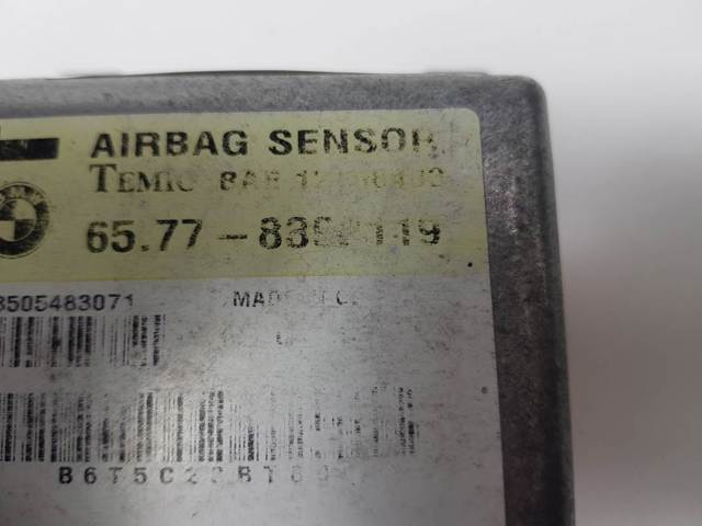 BMW 8362119 Модуль-процессор управления подушкой безопасности (ЭБУ AIRBAG) в наличии Николаев