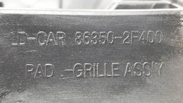 HYUNDAI 863502F400 Решетка радиатора в наличии Запорожье
