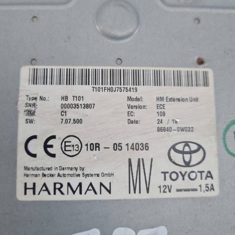 868400W032 TOYOTA купить в Днепр