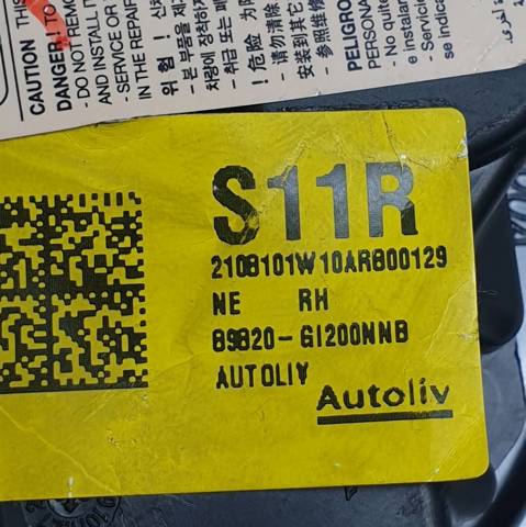 89820GI200NNB HYUNDAI Ремень безопасности задний правый купить в Павлоград