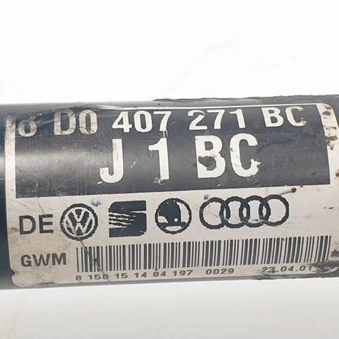 8D0407271BC VAG Левая полуось купить в Ровно