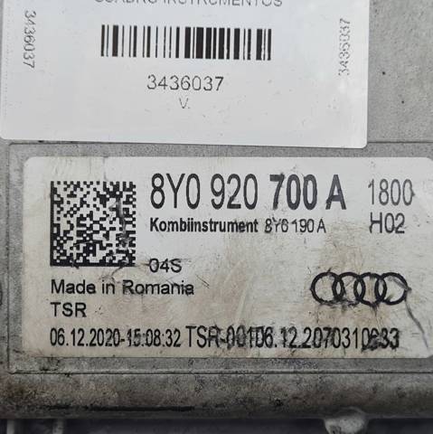 8Y0920700A VAG Панель приборов купить в Ужгород