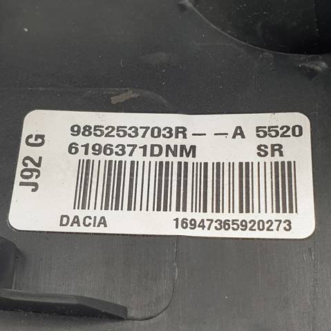 985253703R Подушка безопасности пассажира купить Киев