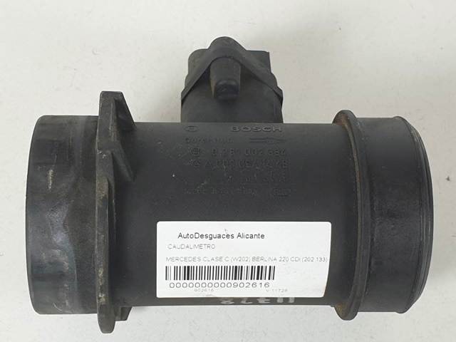 A0000941448 MERCEDES Датчик потока (расхода) воздуха, расходомер M.A.F. - (Mass Airflow) купить в Запорожье