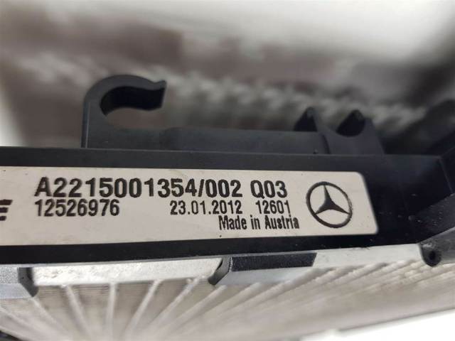 A2215001354 MERCEDES Радиатор кондиционера купить в Украина