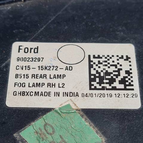 CN1515K272AD FORD Фонарь противотуманный задний правый купить в Полтава