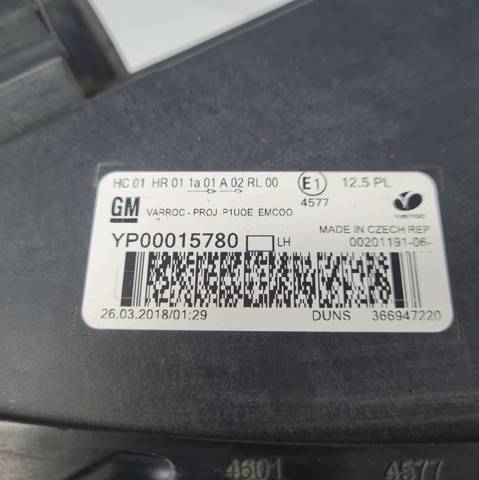 YP00015780 OPEL Левая фара купить в Одесса