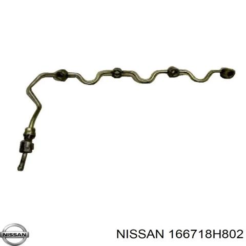 Трубка топливная обратная от форсунок 166718H802 NISSAN
