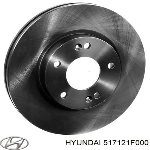 HYUNDAI 517121F000 Передние тормозные диски в наличии Запорожье