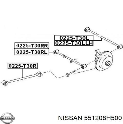 551208H500 Рычаг задней подвески нижний правый купить Черкассы
