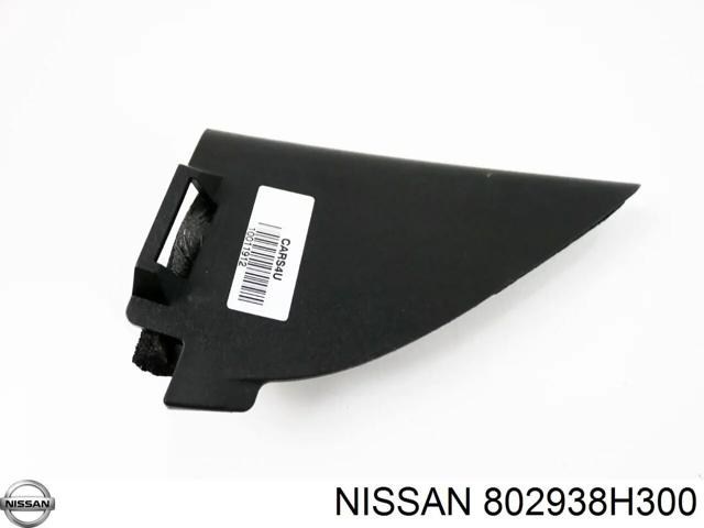 Внутренняя накладка крепления зеркала левого 802938H300 NISSAN