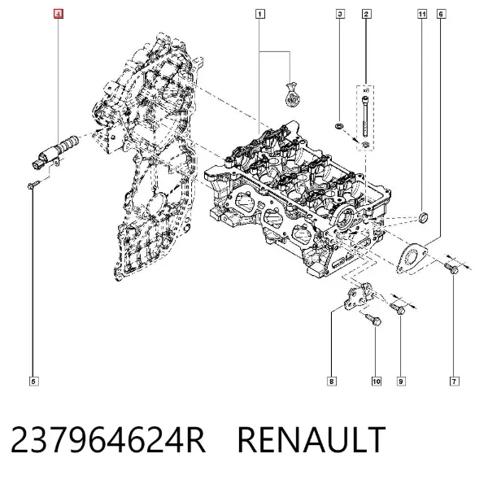  Клапан положения распредвала 237964624R RENAULT