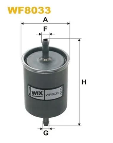 Фильтр топлива WF8033 WIX