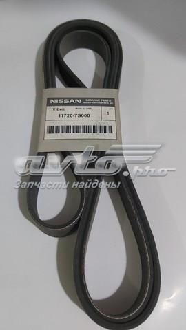 Поликлиновый ремень 117207S000 NISSAN