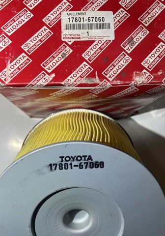 Фильтр воздушный 1780167060 TOYOTA