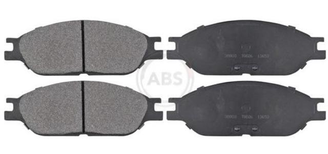 Колодки тормозные передние дисковые 38803 ABS