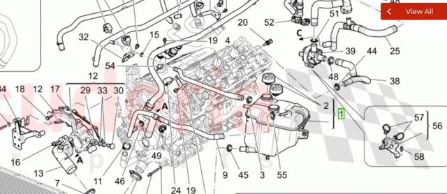 670031651 MASERATI Бачок системы охлаждения купить в Полтава
