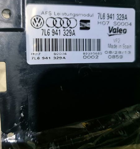 Модуль управления биксеноном 7L6941329A VAG