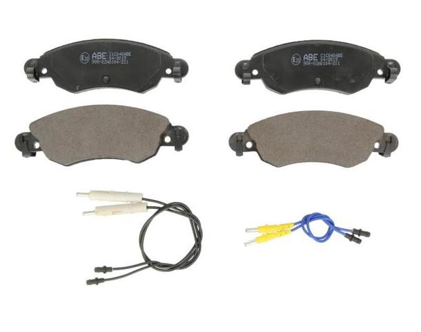 Колодки тормозные передние дисковые C1C040ABE ABE