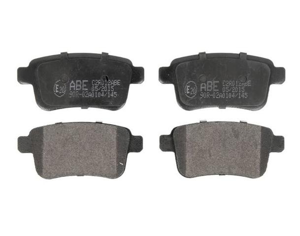 Колодки на тормоз задний дисковый C2R012ABE ABE