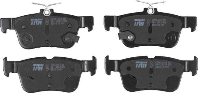 Колодки тормозные дисковые комплект GDB2115 TRW