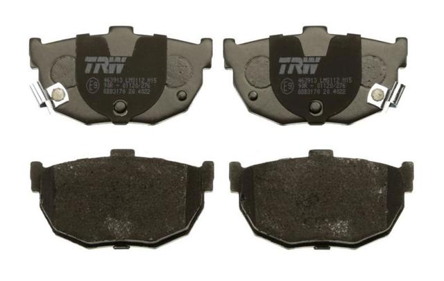 Колодки тормозные дисковые комплект GDB3170 TRW