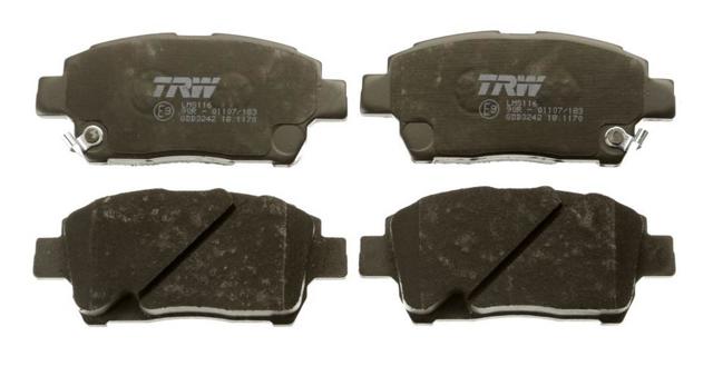 Колодки тормозные GDB3242 TRW