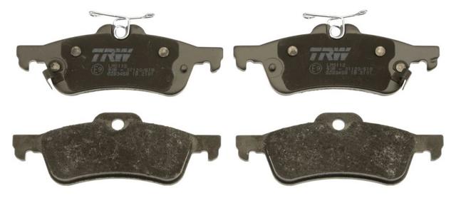 Колодки дисковые  GDB3458 TRW