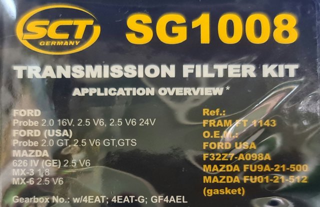 Фильтр АКПП Мазда Кседос 6