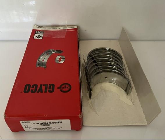 Шатунные вкладыши коленвала комплект, 2-й ремонт 0141424050MM GLYCO