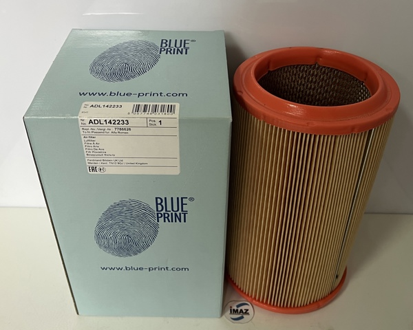 Воздушный фильтр двигателя ADL142233 BLUE PRINT
