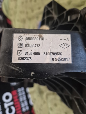 Педаль сцепления 465033911R RENAULT