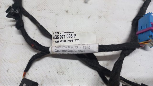 Электропроводка передней двери 4G5971036P VAG