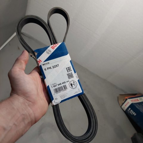 6PK2257 Ремень генератора купить Житомир