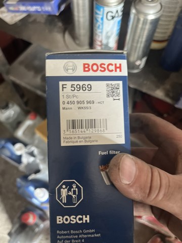 BOSCH 0450905969 Фильтр топливный в наличии Одесса
