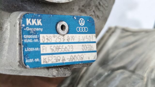 VAG 038253019J Турбина в наличии Кривой Рог