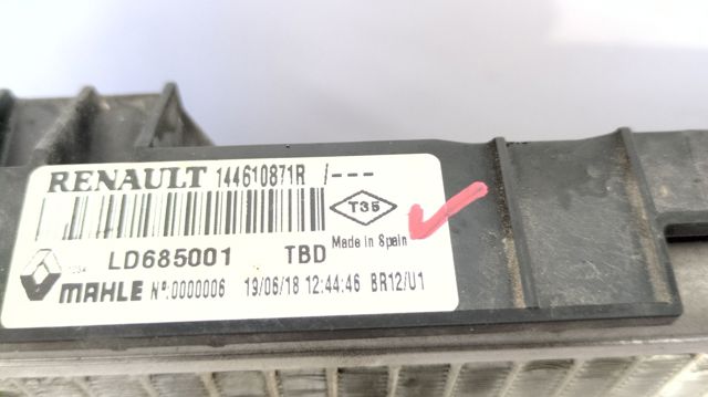 RENAULT 144610871R Радиатор в наличии Ирпень