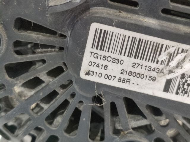 RENAULT 231000788R Генератор в наличии Днепр