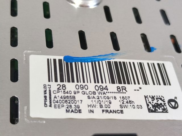 280900948R RENAULT купить в Запорожье
