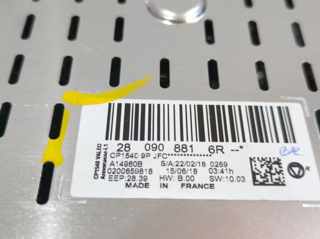 RENAULT 280908816R в наличии Каменское