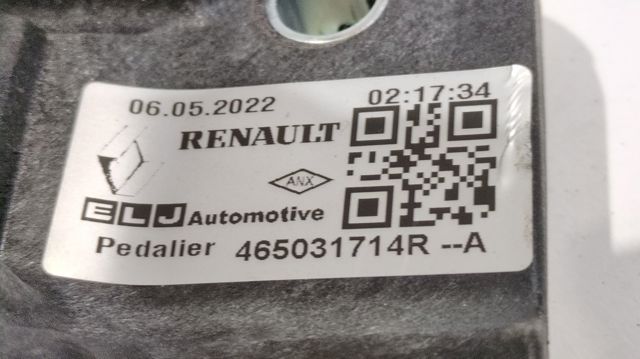 RENAULT 465031714R Педаль сцепления в наличии Каменское