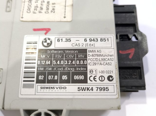 61356943851 BMW Блок комфорта купить в Одесса