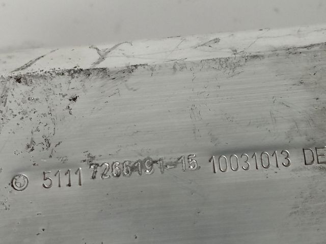 7266191 BMW Кронштейн усилителя переднего бампера купить в Ровно
