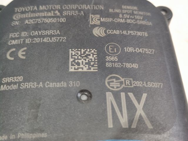TOYOTA 8816278040 в наличии Каменское